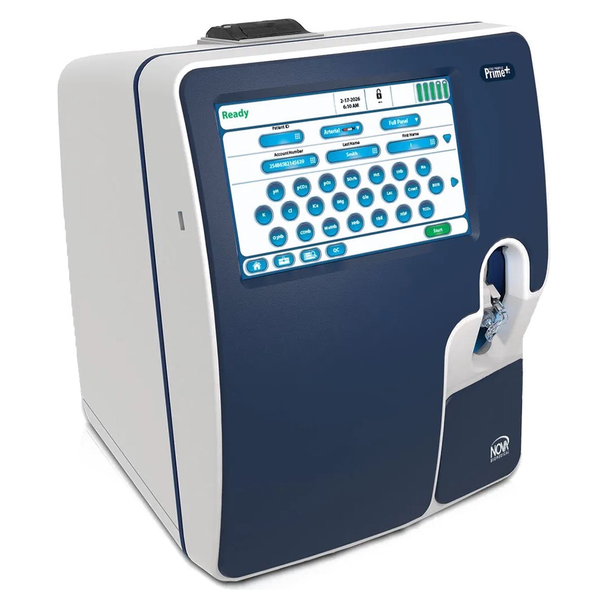 Analisador de Gasometria e Eletrólitos Stat Profile Prime Plus